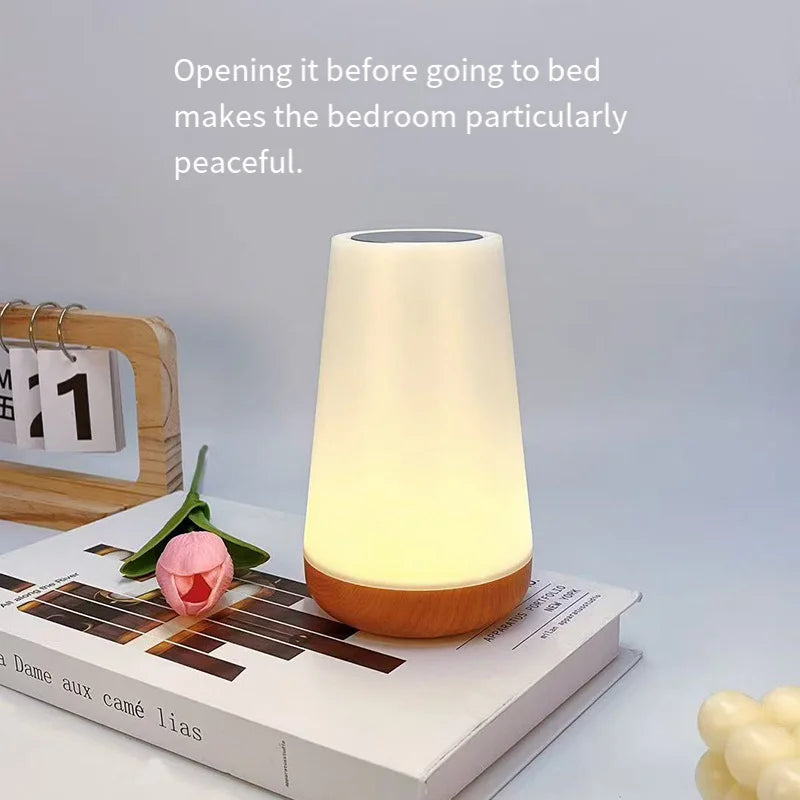 Dimmable Touch Night Light with 13 Colors and 5 Brightness