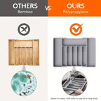 Adjustable Plastic Tableware Organizer for Utensils