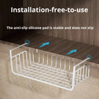 Large Capacity Wall Mounted Metal Storage Basket