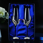 Crystal Red Wine Glass Set for Parties - 2pcs