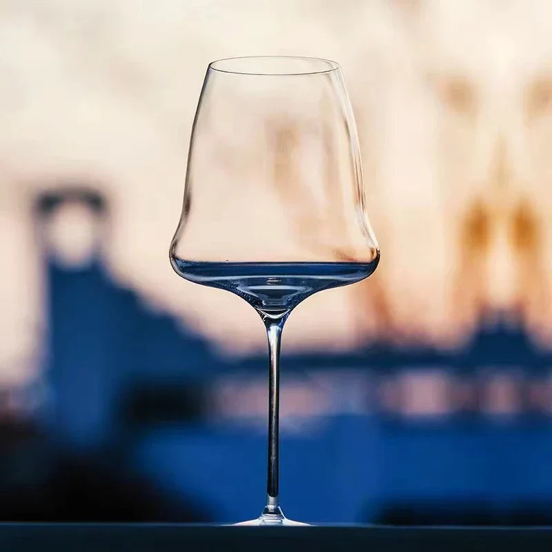 Crystal White Wine Glass Flute Handmade Eco-Friendly
