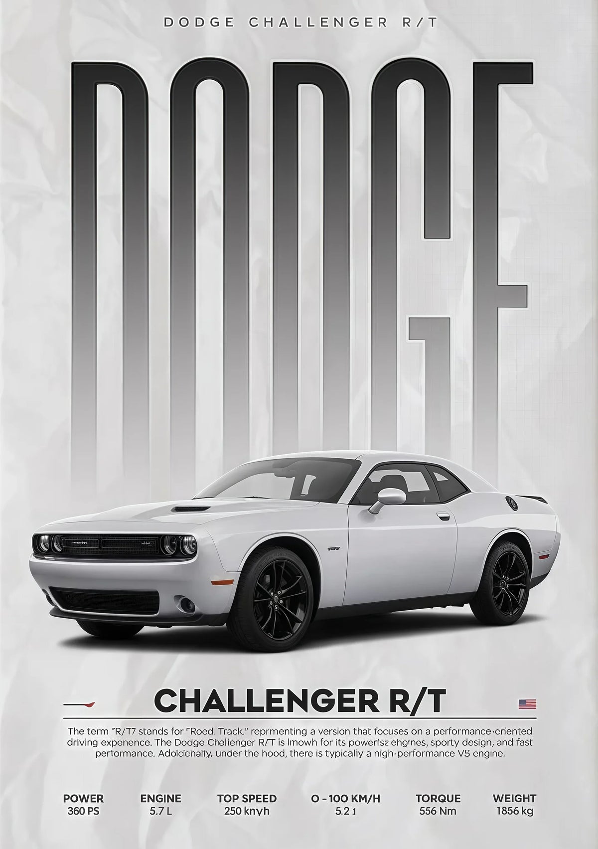 W16 750S Canvas Painting Sports Car Wall Art