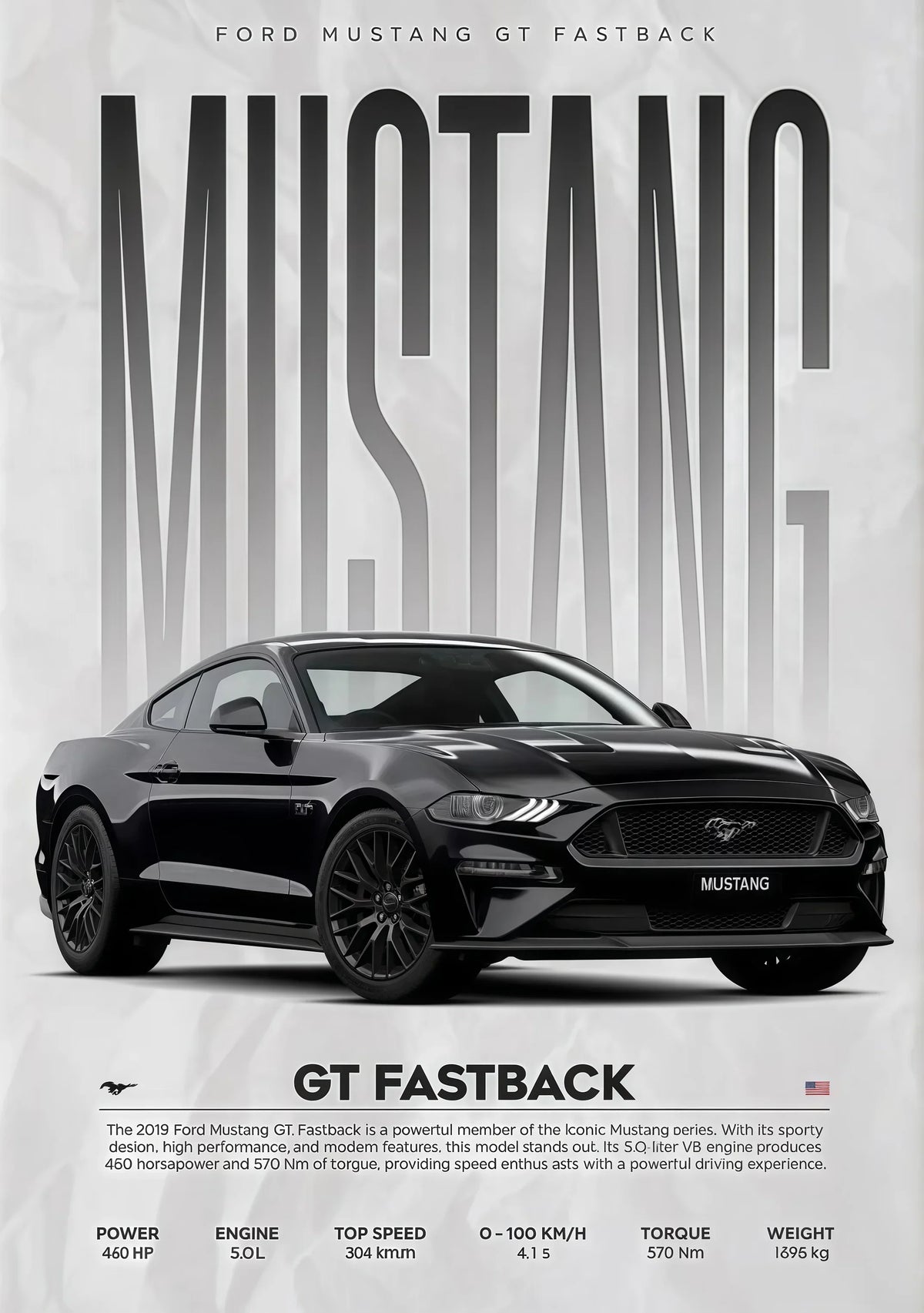 W16 750S Canvas Painting Sports Car Wall Art