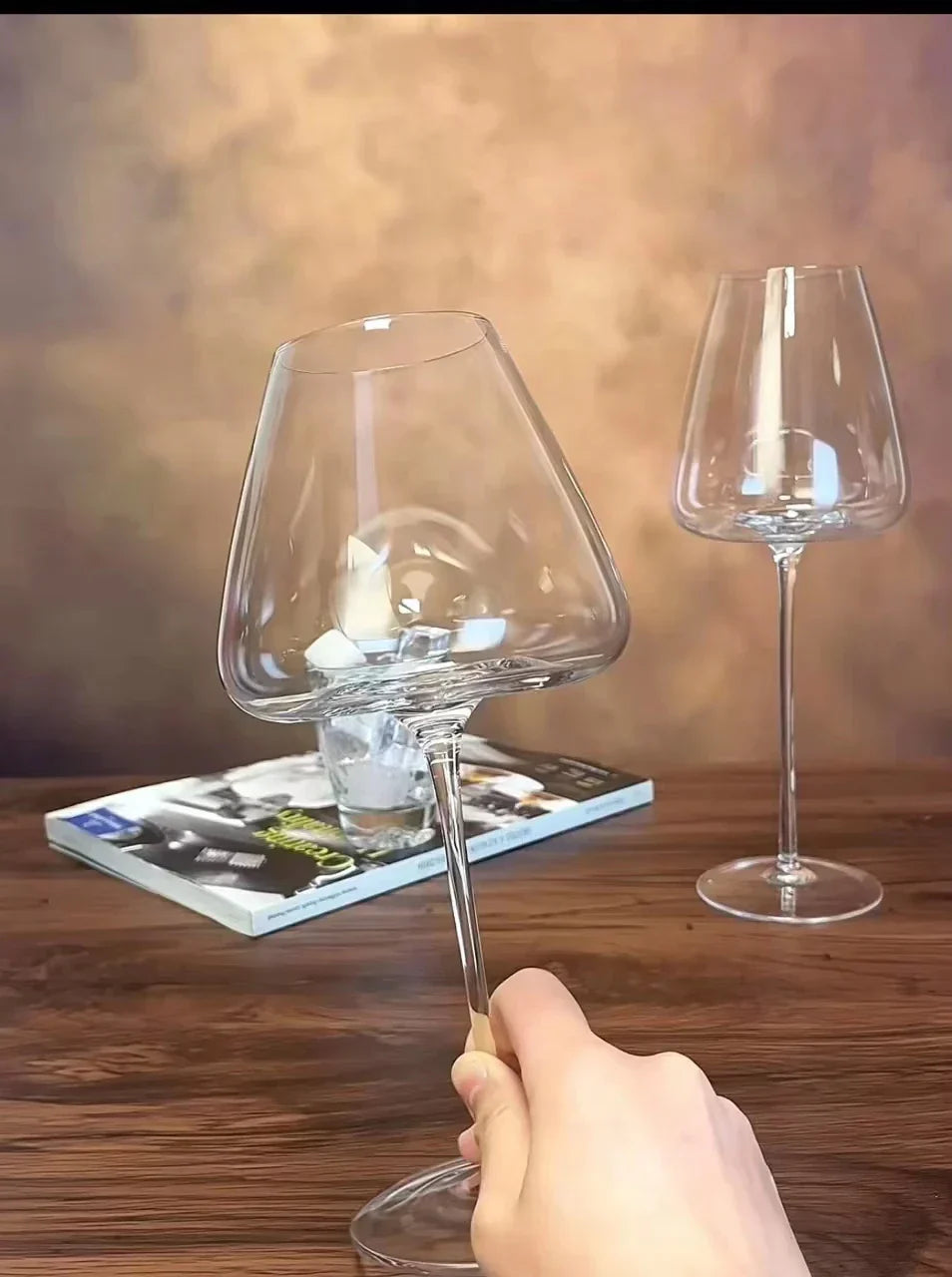 720ml Burgundy Crystal Wine Glasses for Red Wine