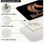 2D Optical Illusion Non-slip Doormat for Easy Cleaning