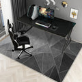 VIKAMA Striped Polyester Floor Mat for Home Use