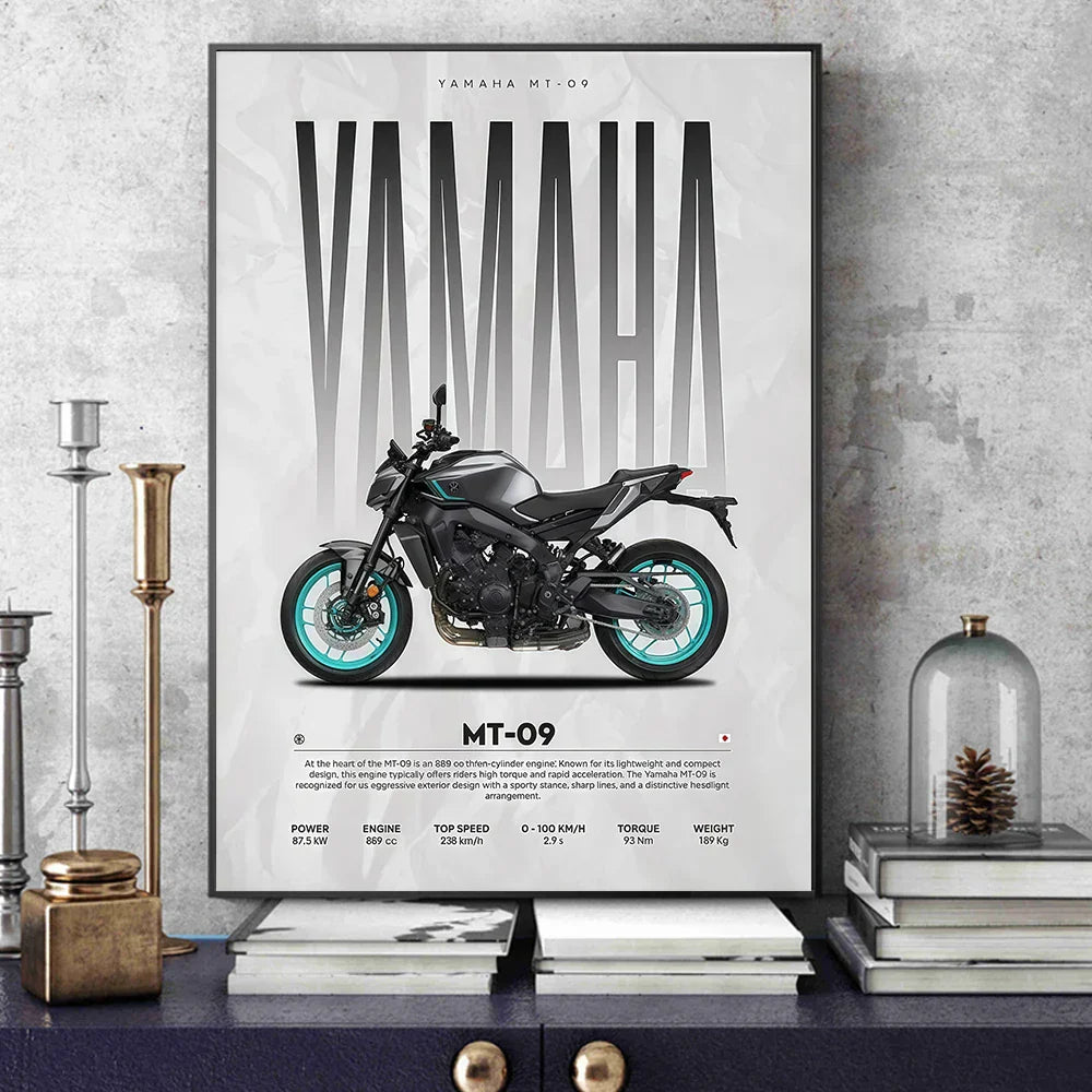W16 750S Canvas Painting Sports Car Wall Art