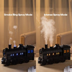 Mini Train Shape Essential Oil Diffuser with Light Mist