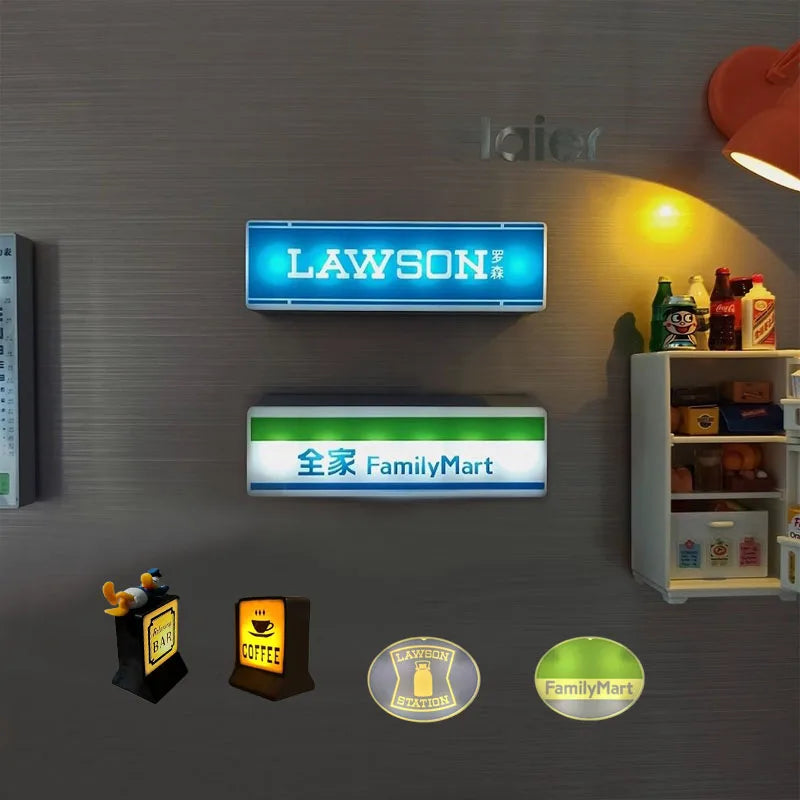 Luminous Magnetic Refrigerator Sticker for Home Decor