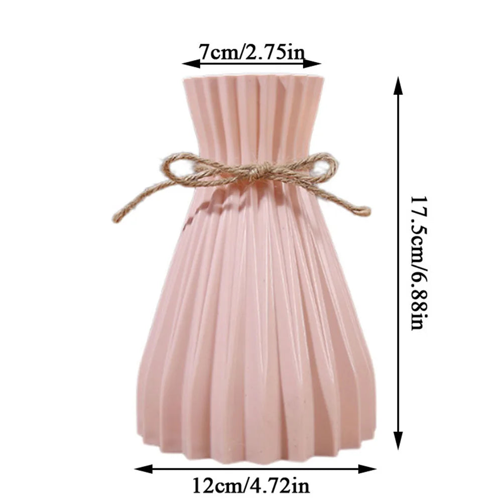 Modern Plastic Flower Vase for Creative Arrangements