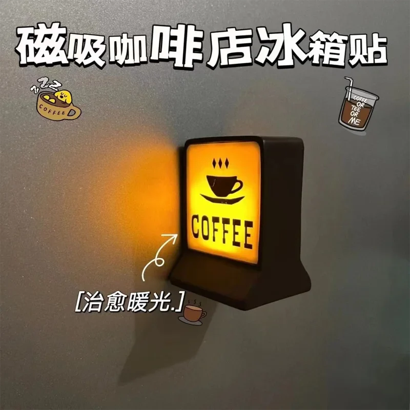 Luminous Magnetic Refrigerator Sticker for Home Decor