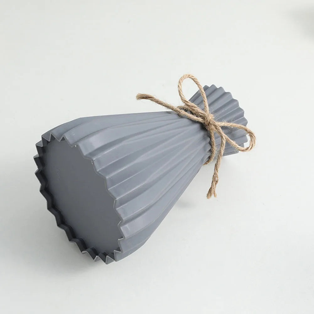 Modern Plastic Flower Vase for Creative Arrangements