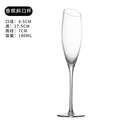 Lujing Crystal Champagne Flutes Long Stem Glasses