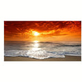 Beach Sunset Canvas Print for Home Decor